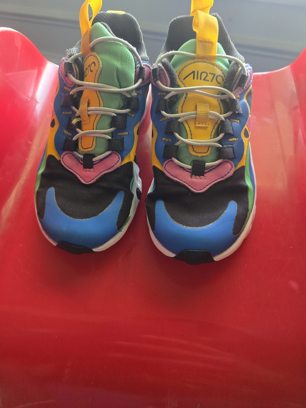 Nike Kids' Air270 Multicolor Athletic Shoes